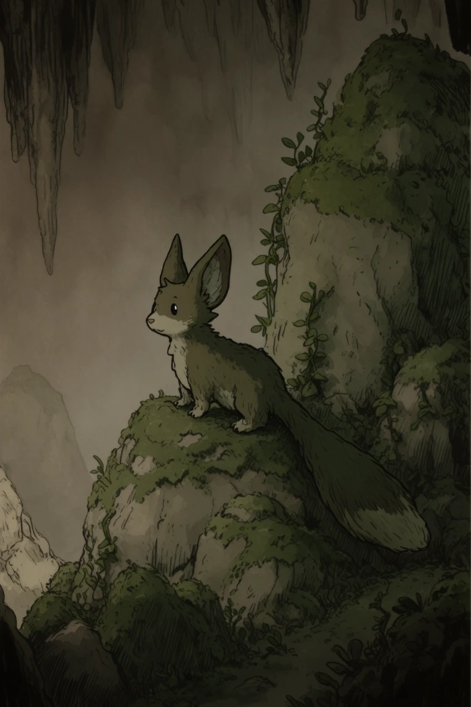 Enchanted Subterranean Folklore style AI image example 3