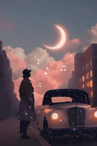 Celestial Dream Surrealism style reference image — celestial surrealism