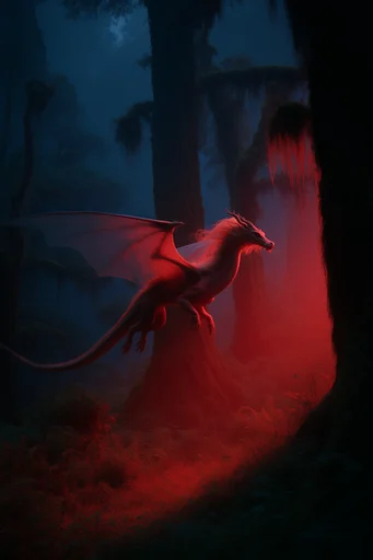 Nocturnal Liminal Chroma style reference image — liminal atmosphere