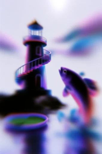 Ethereal Glitch Minimalist style reference image — high contrast