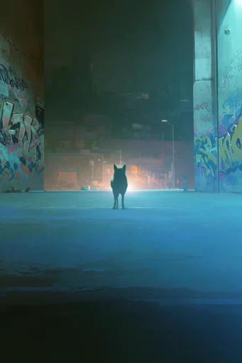 Luminous Urban Narrative style reference image — detailed texture