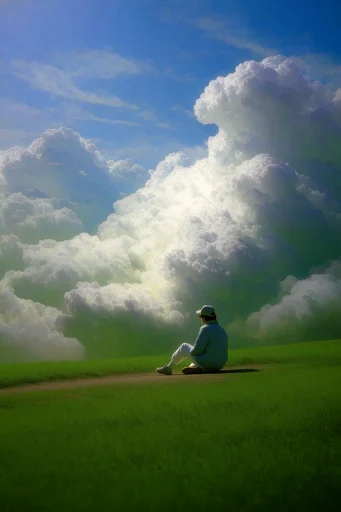 Luminous Surreal Pastoral moodboard — generate AI images in this style