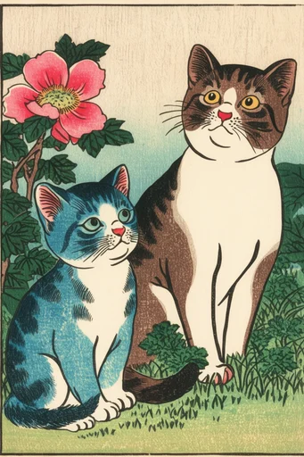 Atmospheric Shin-Hanga Prints style reference image — traditional ukiyo-e