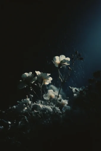 Nocturnal Chiaroscuro Descent style reference image — cinematic atmosphere
