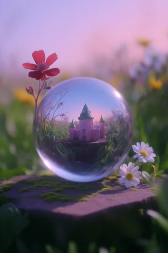 Ethereal Macro Wonders style reference image — dreamy bokeh background