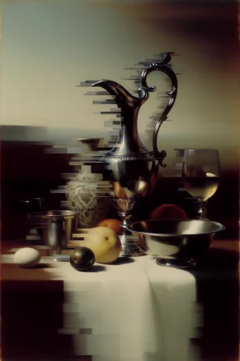 Spectral Kinetic Chiaroscuro style reference image — chiaroscuro lighting