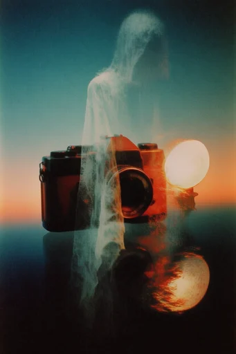 Ethereal Thermal Dreamscape style reference image — chromatic aberration