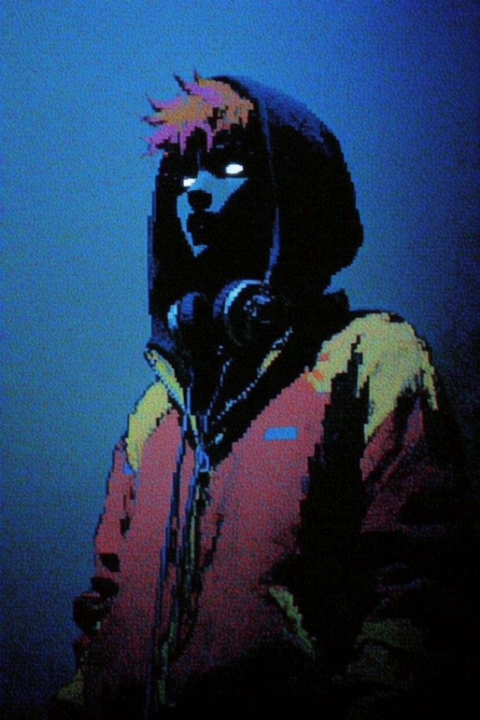 Grim Gothic Noir style AI image example 1