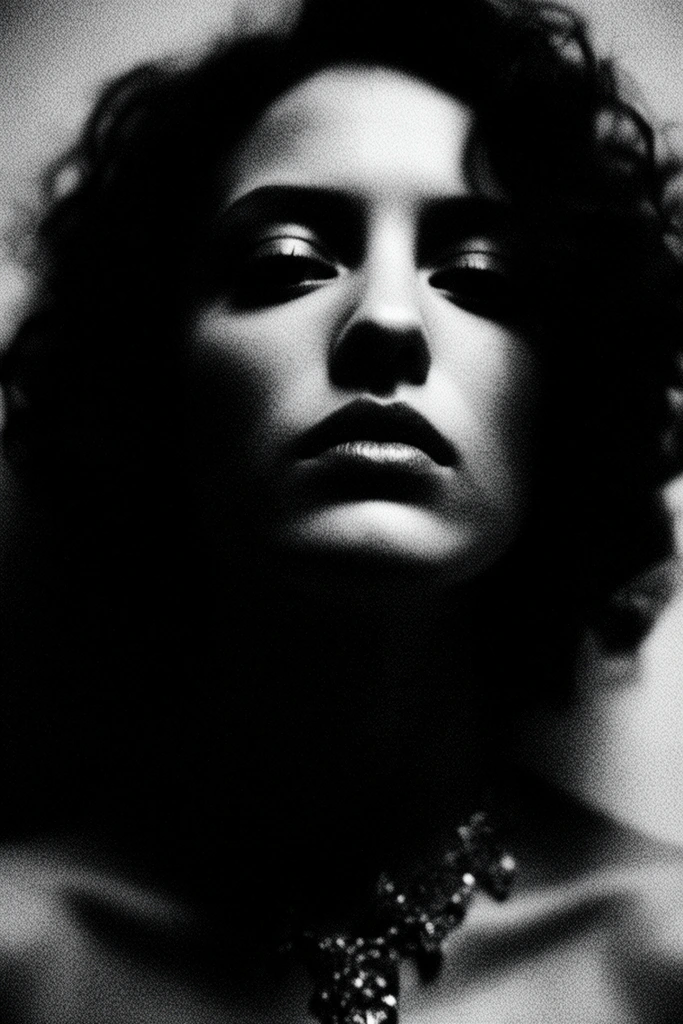 Raw Cinematic Noir style AI image example 2