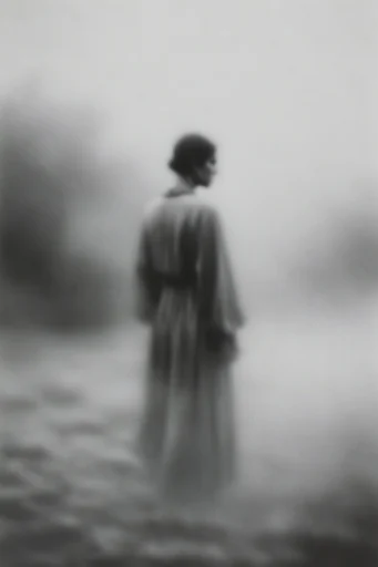 Monochrome Pictorialist Dreamscape moodboard — generate AI images in this style
