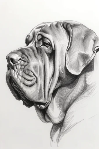 Academic Chiaroscuro Realism style reference image — gestural sketch elements