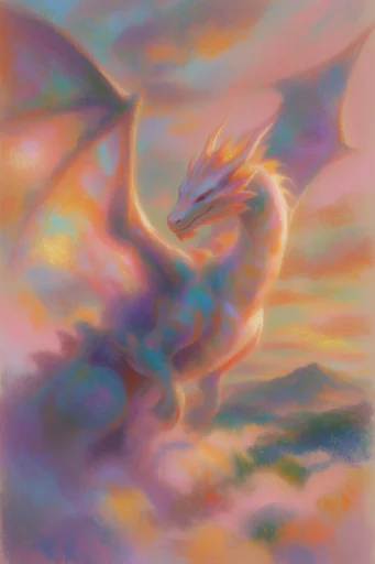 Textured Fauvist Impressionism style reference image — impressionistic haze