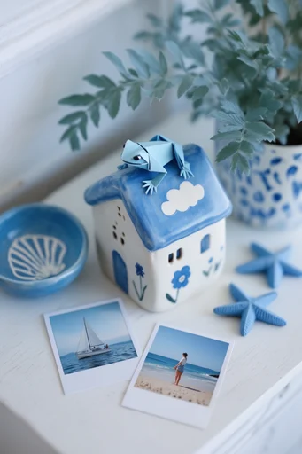 Whimsical Macro Dioramas style AI image example 4