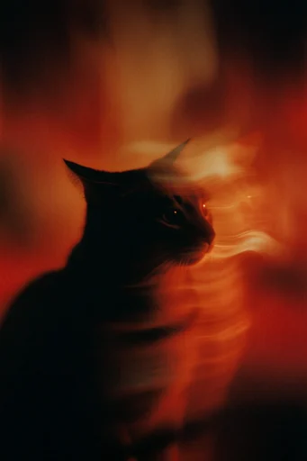 Cinematic Crimson Nocturne style reference image — atmospheric haze