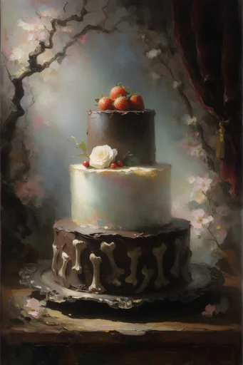 Atmospheric Nocturnal Romanticism style reference image — deep moody palette