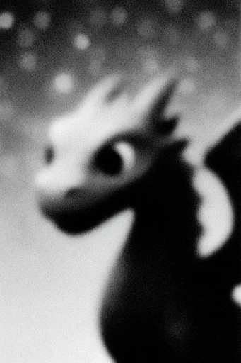 Ethereal Noir Pictorialism style reference image — monochromatic noir