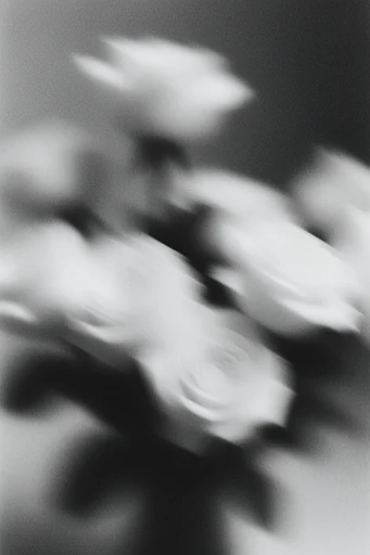 Atmospheric Motion Noir style reference image — lo-fi analog texture