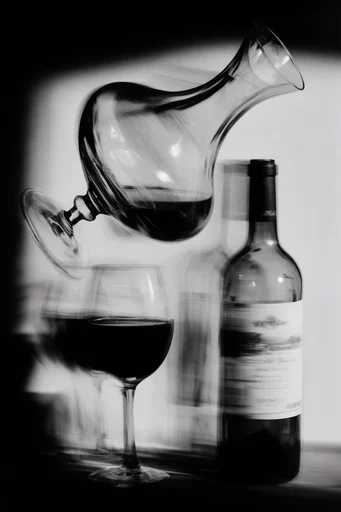 Spectral Noir Motion style reference image — dramatic motion blur