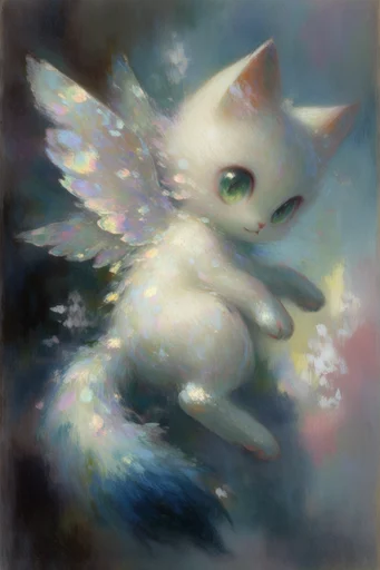 Luminous Nocturnal Impressionism style reference image — textured brushwork