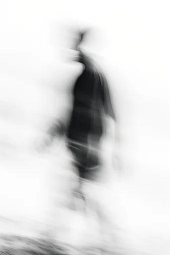 Kinetic Monochrome Minimalism moodboard — generate AI images in this style