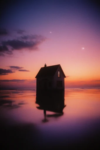 Ethereal Analog Solitude style AI image example 4