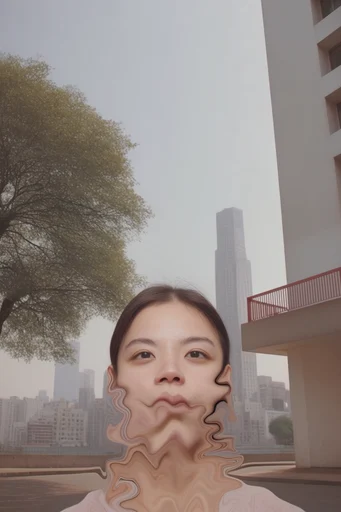 Surreal Fluid Deconstruction style reference image — surrealist portraiture