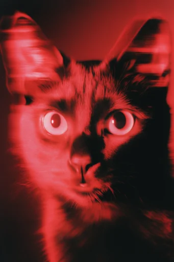 Crimson Noir Spectral style reference image — high contrast composition