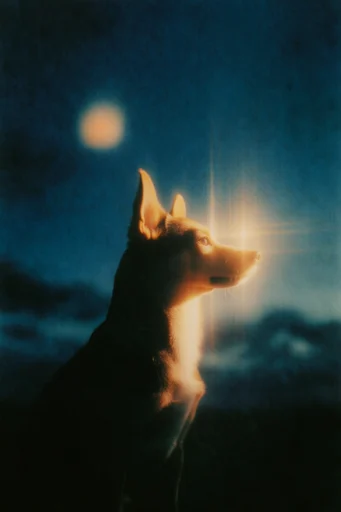Nocturnal Cinematic Luminescence style reference image — dreamy twilight aesthetic