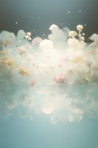 Ethereal Mirror Surrealism style reference image — vast horizon