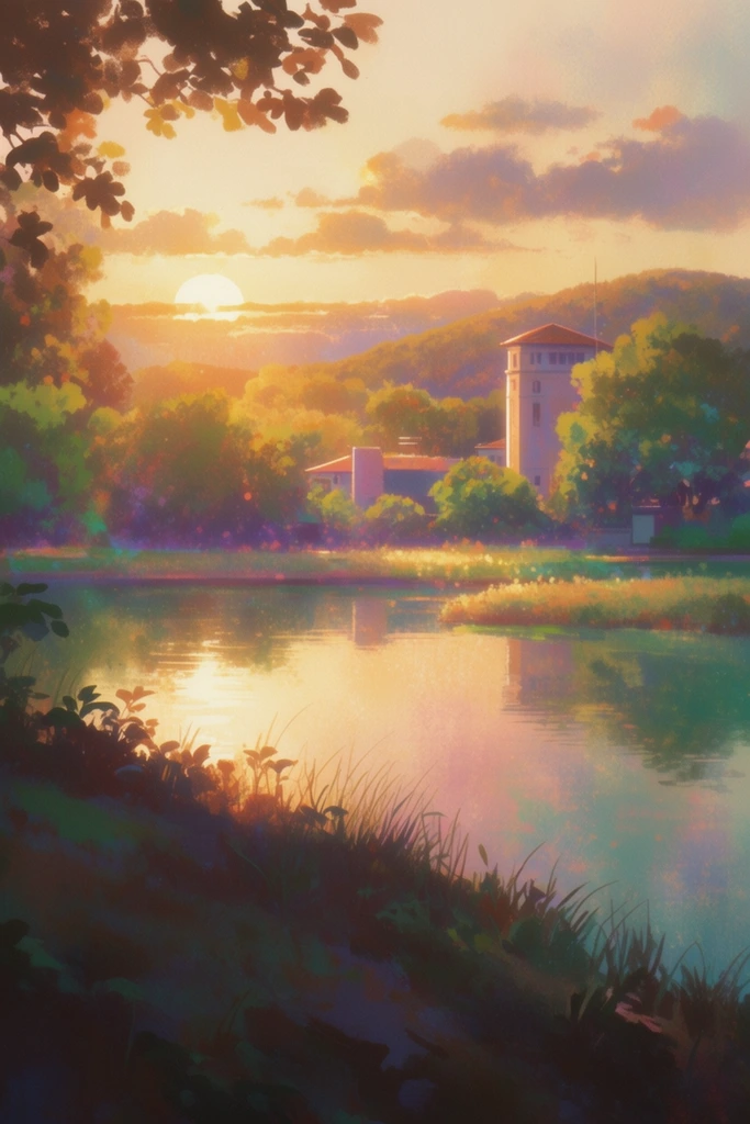 Luminous Twilight Nostalgia style AI image example 2