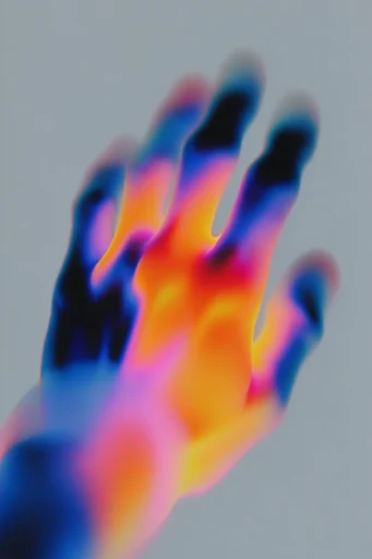 Spectral Thermal Minimalism style reference image — minimalist silhouette