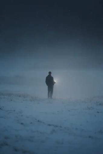 Ethereal Nordic Solitude moodboard — generate AI images in this style