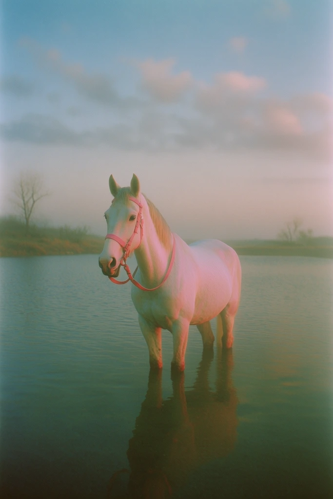 Surreal Minimalist Waterscapes style AI image example 3
