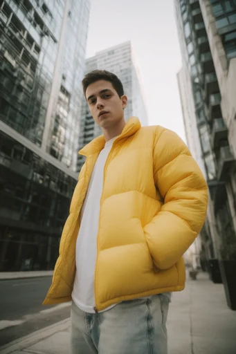 Dynamic Urban Wormseye style reference image — vibrant streetwear