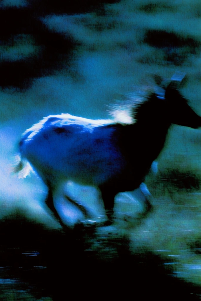 Spectral Indigo Motion style AI image example 3