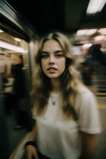 Cinematic Urban Motion style reference image — melancholic urban atmosphere