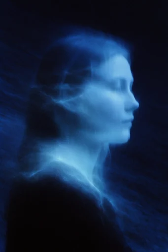 Ethereal Nocturnal Motion style reference image — analog film grain