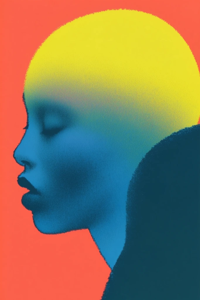 Chromatic Grain Minimalism style AI image example 1