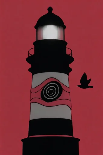 Crimson Noir Chiaroscuro style reference image — cinematic film grain