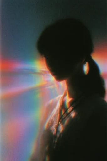 Ethereal Prismatic Nostalgia moodboard — generate AI images in this style