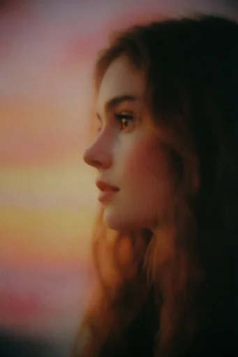 Atmospheric Analog Nostalgia style reference image — dreamy haze
