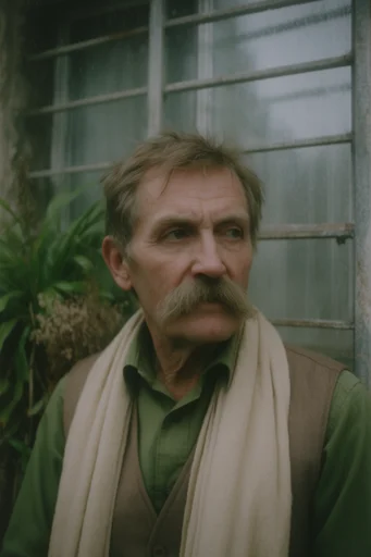 Misty Pastoral Melancholy style reference image — shallow depth of field