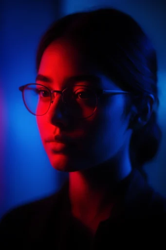 Cinematic Neon Noir moodboard — generate AI images in this style