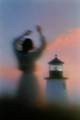 Ethereal Motion Dreamscape style reference image — chromatic aberration