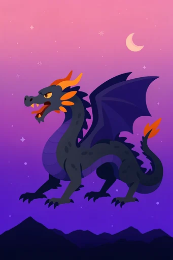 Luminous Twilight Horizons style reference image — minimalist silhouette