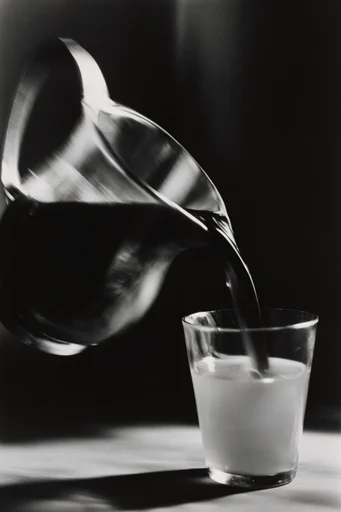 Spectral Industrial Noir style reference image — high-contrast monochrome