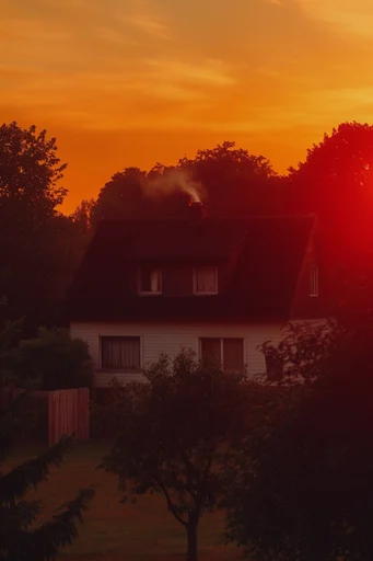 Amber Noir Cinematic style AI image example 4
