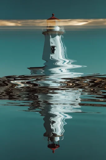Surreal Fluid Refraction style reference image — surreal ripple