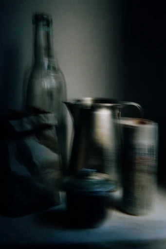 Kinetic Nocturnal Impressionism style reference image — long exposure motion blur