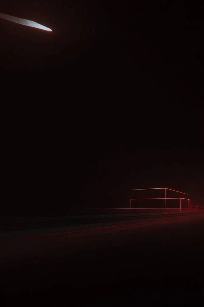 Cinematic Noir Glitch style AI image example 2